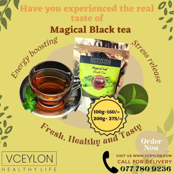 Green We're Open Today Instagram Post (6) Black tea